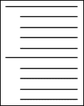 Hanging indent Word paragraph formatting example