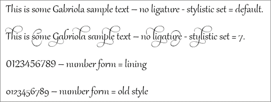 Ligature options in Microsoft Word for advanced text formatting